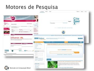 Mestrado em Computação Móvel
 