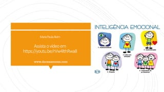 MariaPaulaAlvim
Assistaovídeoem
https://youtu.be/rVw4lthRwa8
www.docesamores.com
 