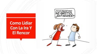 Como Lidiar
Con La Ira Y
El Rencor
 