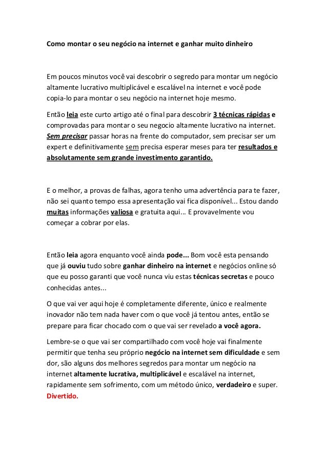 Como ganhar muito dinheiro com forex