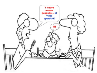 Y nueve meses después… el virus apareció! !!!