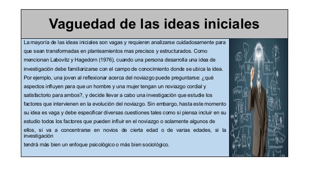 Como nace una idea de investigacion