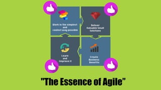 "The Essence of Agile”
 