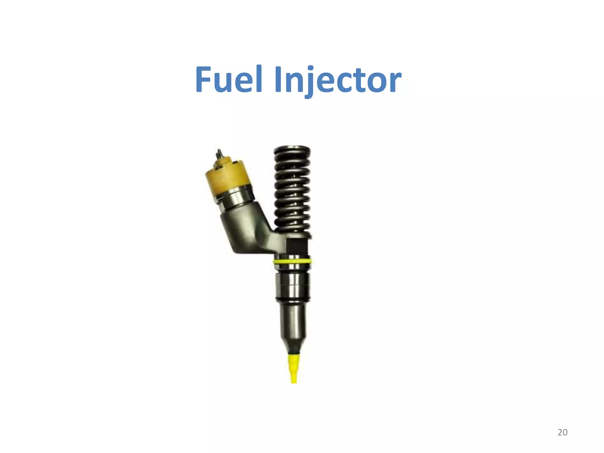 Fuel Injector
20
 