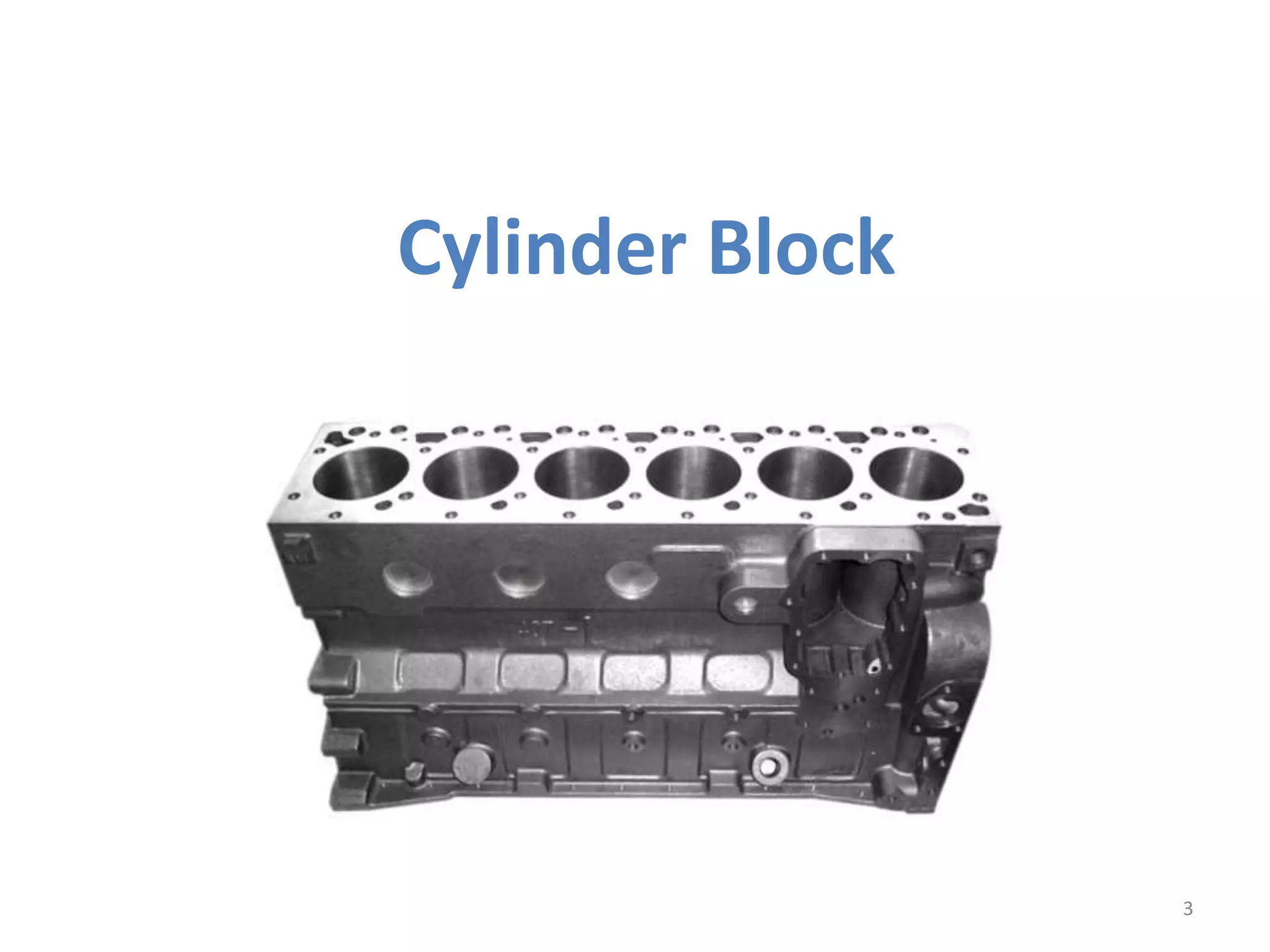 Cylinder Block
3
 