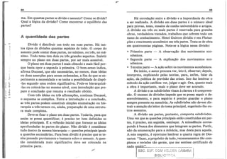 Como ordenar as ideias