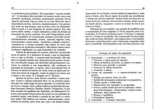 Como ordenar as ideias