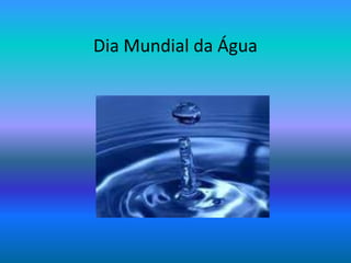 Dia Mundial da Água 