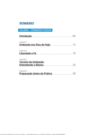 Fundamentos Doutrinários De Umbanda PDF Rubens Saraceni