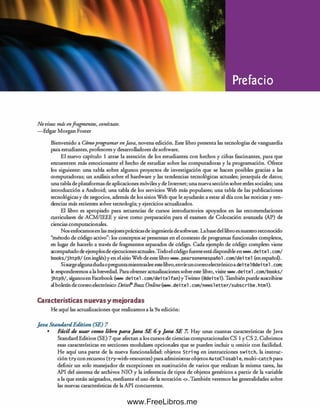 Como programar java, 9na edicion deitel | PDF