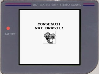 CONSEGUI!
VAI BRASIL!
 