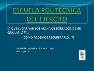 ESCUELA POLITECNICA DEL EJERCITO ,[object Object]