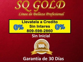 Sin Inicial



Garantía de 30 Días
 