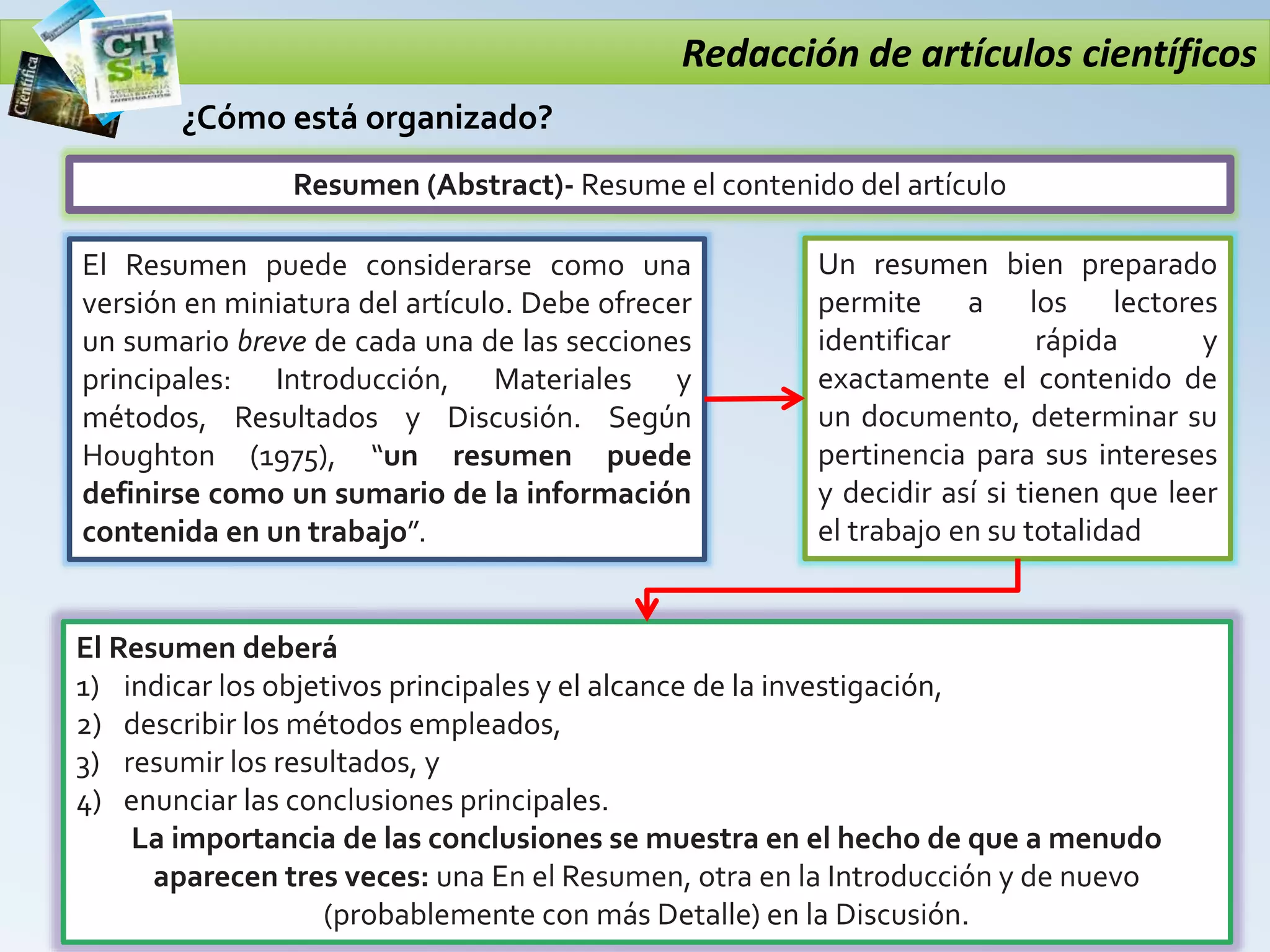 Como redactar un informe cientifico | PPTX | Publishing Industry