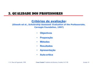 Como Renovar a Qualidade do Ensino