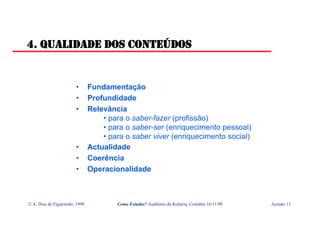 Como Renovar a Qualidade do Ensino