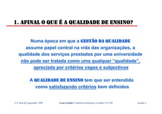 Como Renovar a Qualidade do Ensino
