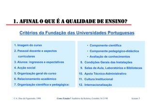Como Renovar a Qualidade do Ensino
