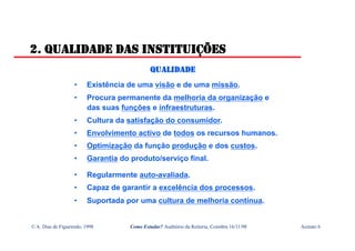 Como Renovar a Qualidade do Ensino