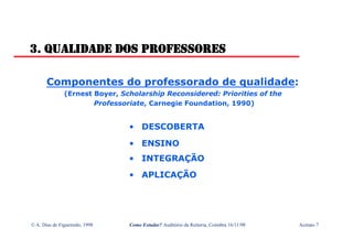 Como Renovar a Qualidade do Ensino
