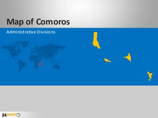 Map of Comoros
Administrative Divisions
 