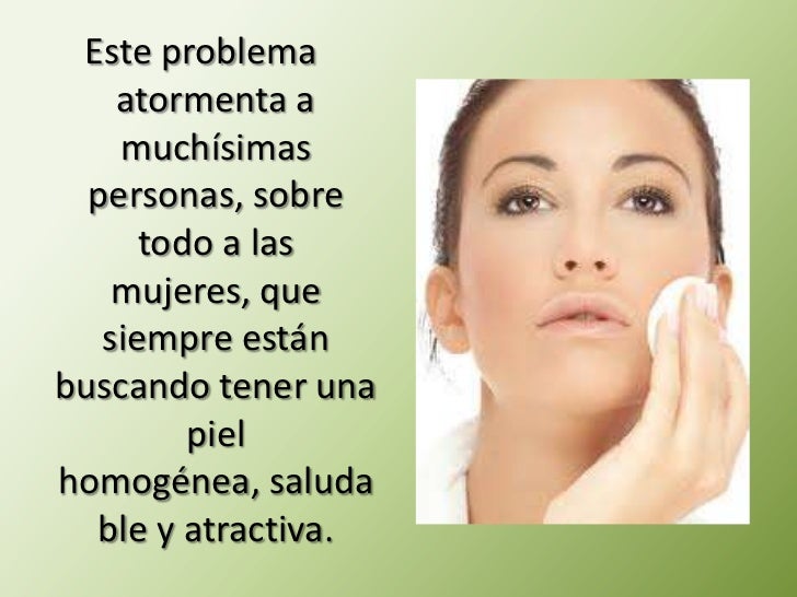 La solución con el antibiótico de los granos sobre la persona