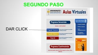 SEGUNDO PASO 
DAR CLICK 
 