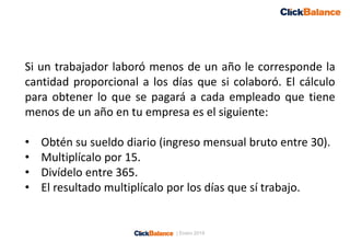 Cómo se calcula el aguinaldo | PDF
