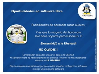 Software Libre como se come eso - Generico
