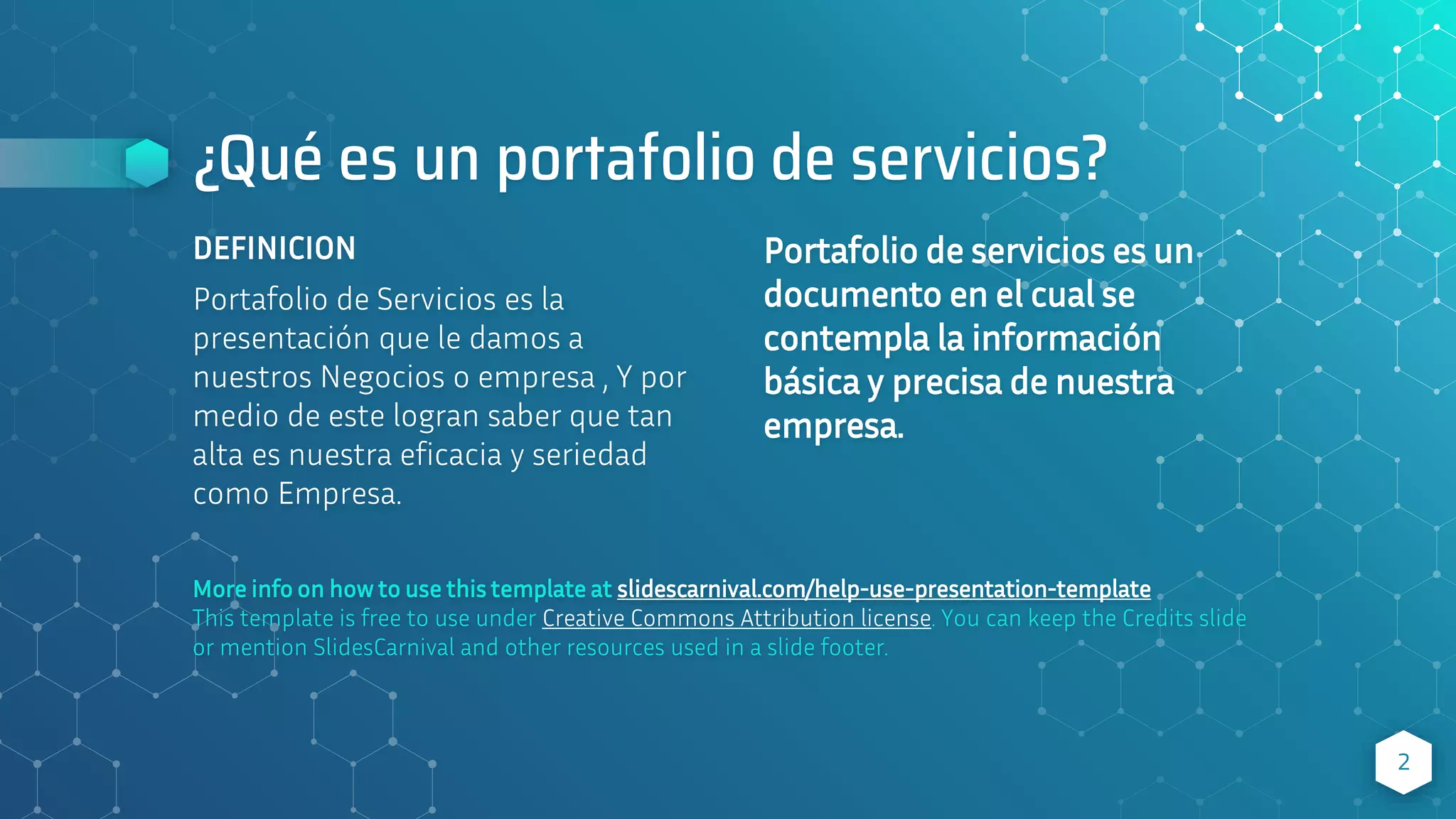 Como se elabora un portafolio de servicios | PPTX