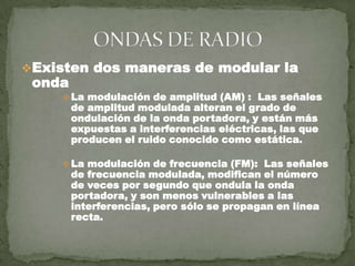 Ondas de radio y television | PPTX