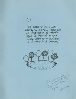 ¿ Y Como se enfermo mi suelo?. Instituto Forestal