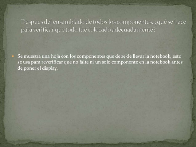 Como se fabrica una notebook