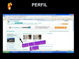 PERFIL CLICK PARA MODIFICAR  EL PERFIL 6º 