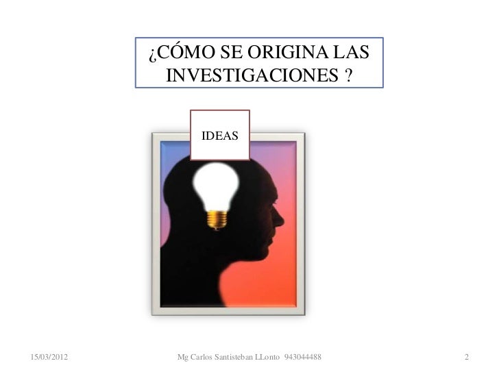 ¿Como se origina la investigacio.pptx(5.3.12) ¿Como se origina la investigacio.pptx(5.3.12)