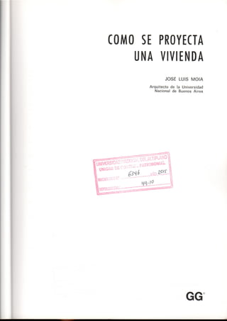 Como se Proyecta una Vivienda