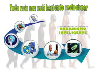 Todo esto nos está haciendo evolucionar ORGANISMO INTELIGENTE 