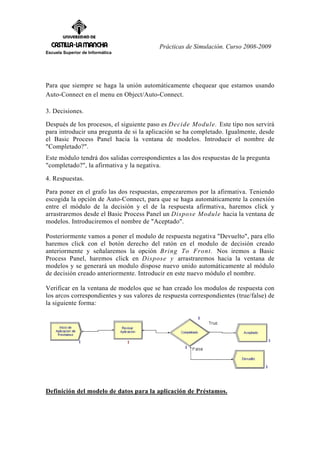 Decide Module Arena Simulacion con Software ARENA | PDF