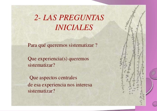 Como sistematizar según Oscar Jara