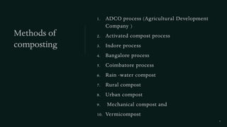compost and methods of composting ,its uses. pdf | PDF