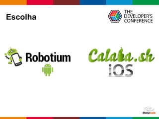 Globalcode – Open4education
Escolha
 