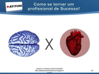 acesse e conheça outras formações
http://palestrantecarlosandre.blogspot.c
om.br/
22
 