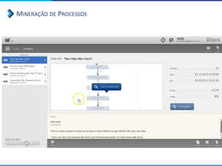 MINERAÇÃO DE PROCESSOS
 