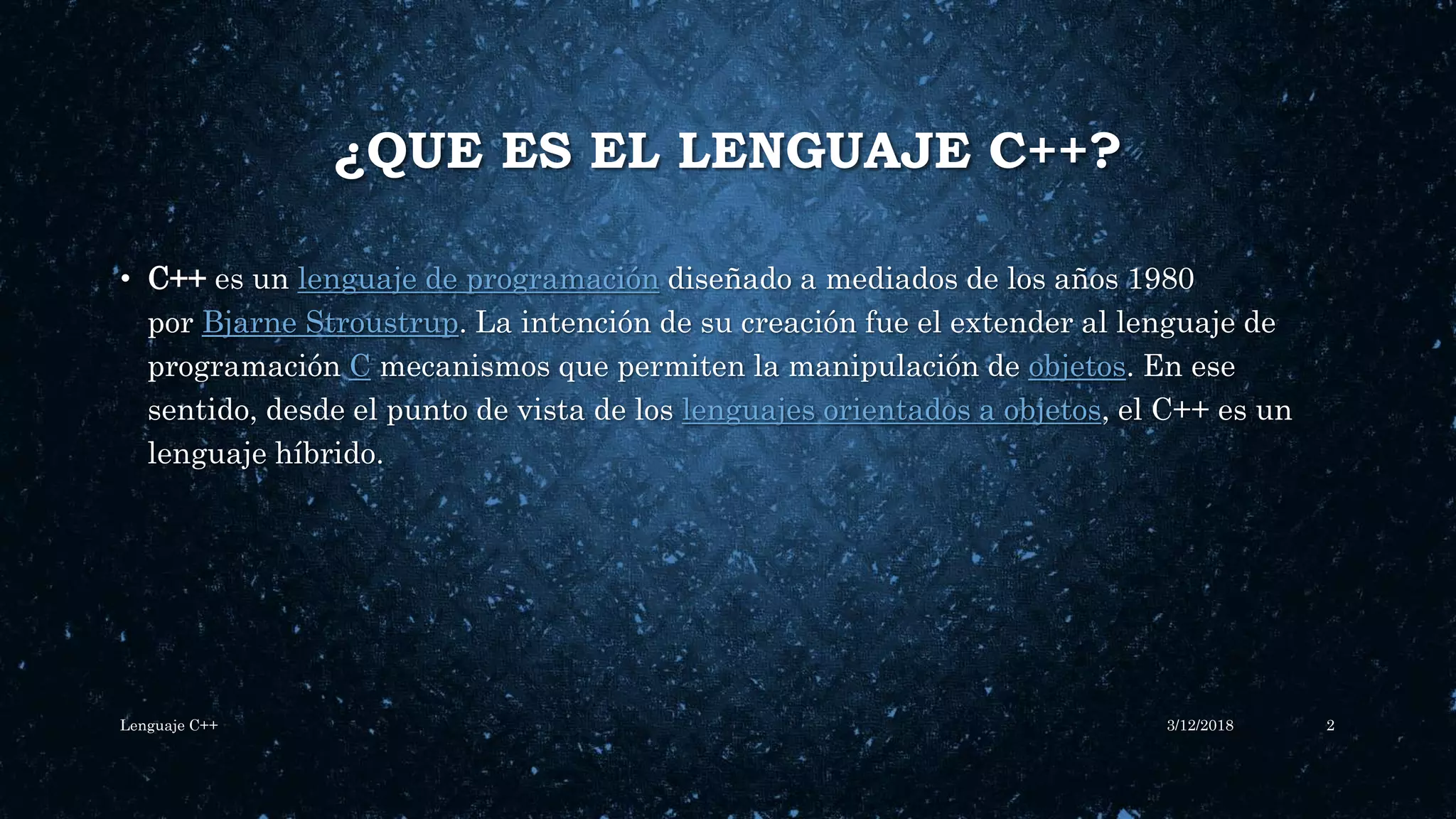 Como usar el lenguaje c++ | PPTX