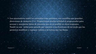 Como usar el lenguaje c++ | PPTX