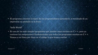 Como usar el lenguaje c++ | PPTX