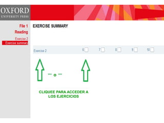 o


CLIQUEE PARA ACCEDER A
    LOS EJERCICIOS
 