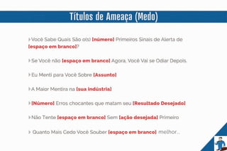 Como usar palavras e titulos para aumentar a sua conversão
