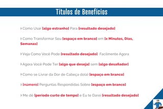 Como usar palavras e titulos para aumentar a sua conversão