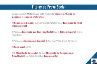 Como usar palavras e titulos para aumentar a sua conversão